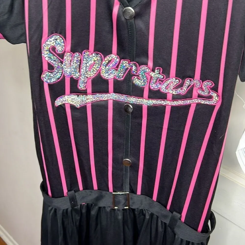 Dreamgirl Super Baseball Superstars Cutie Halloween Costume Teen Girls Size Smal